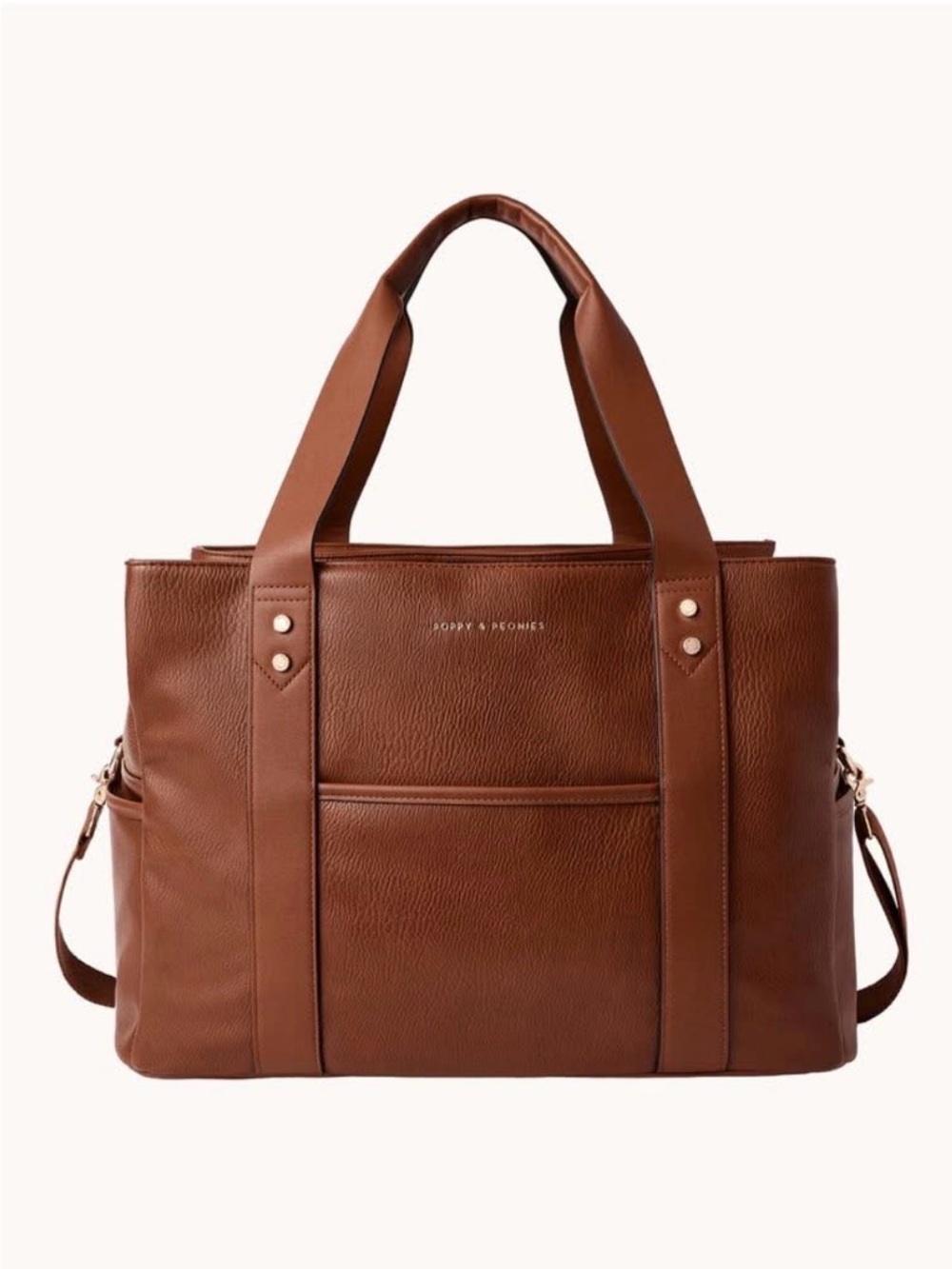 NWT Poppy & Peonies Chestnut Mini Voyager